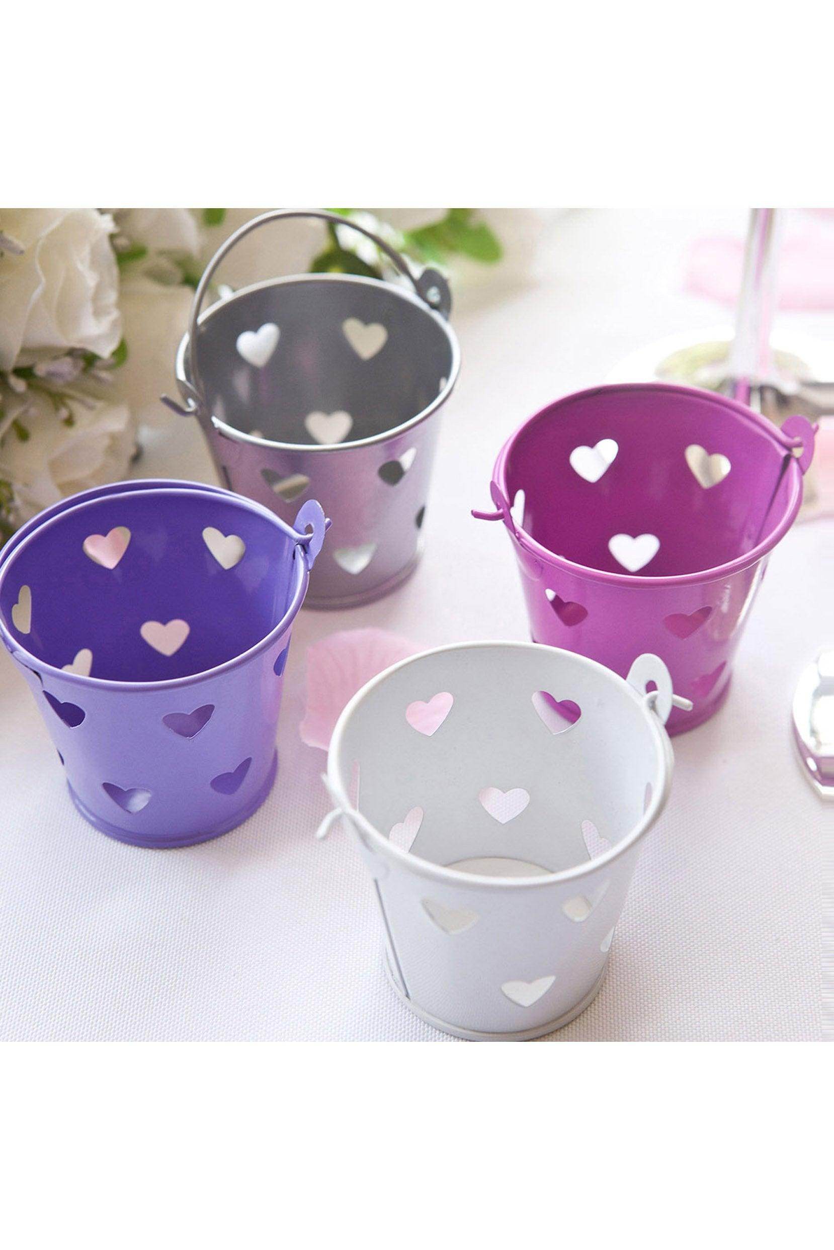 Heart Favor Pails CGF0231 (Set of 12 pcs) - COCOMELODY