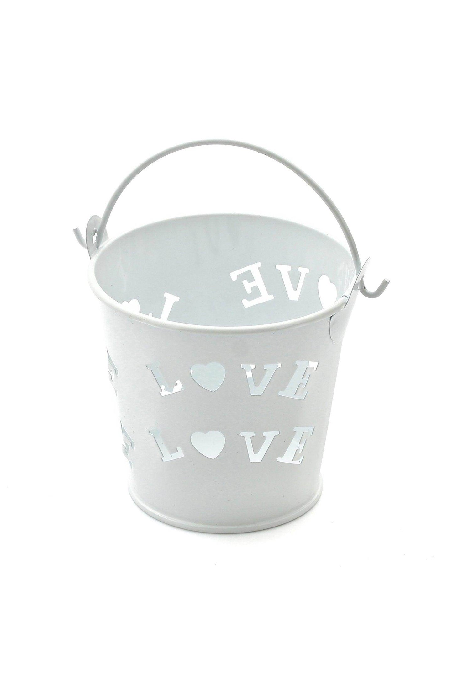 LOVE Wedding Favor Pails Baby Shower Party Buckets CGF0232 (Set of 12 pcs) - COCOMELODY