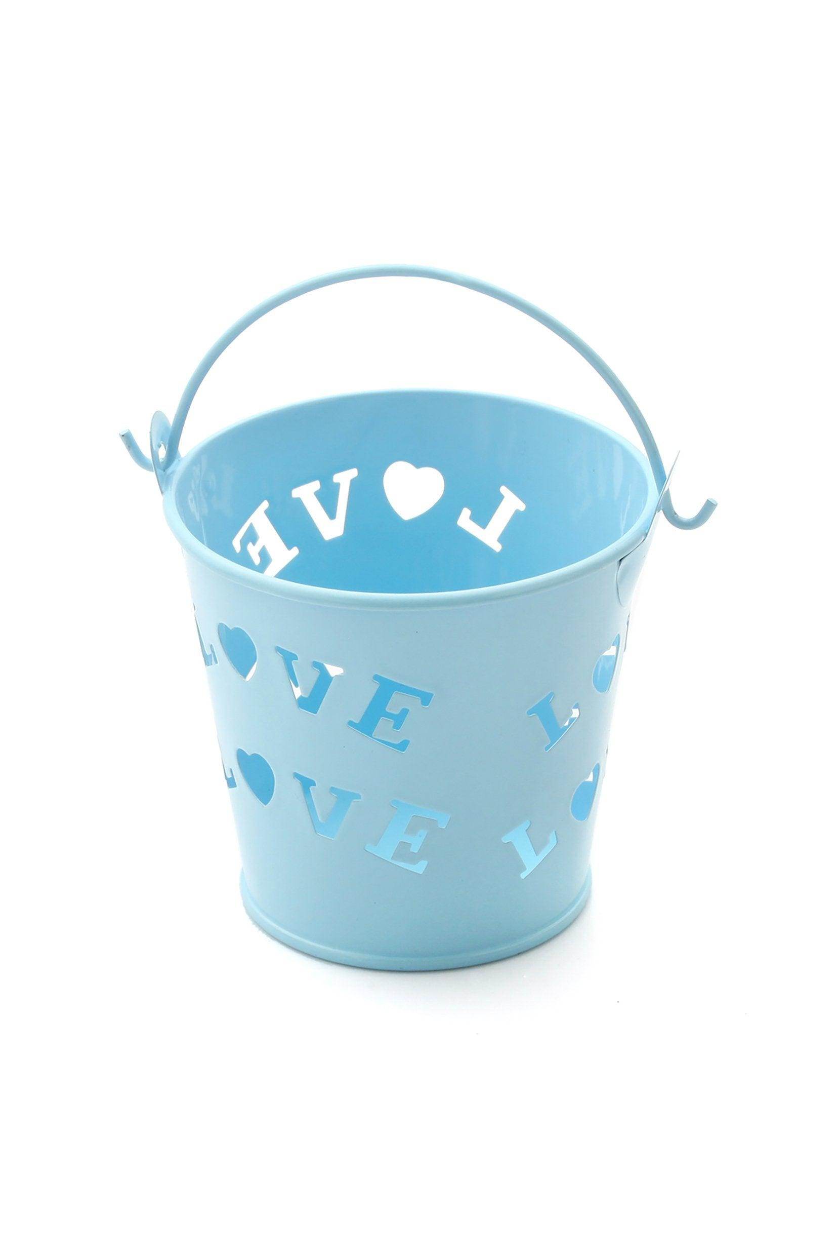 LOVE Wedding Favor Pails Baby Shower Party Buckets CGF0232 (Set of 12 pcs) - COCOMELODY