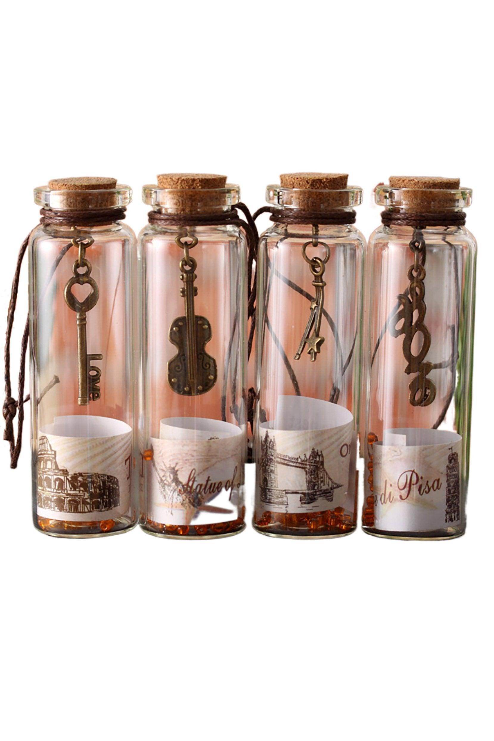 Letters Message in a Wishing Bottle Favors CGF0236 (Set of 12 pcs) - COCOMELODY