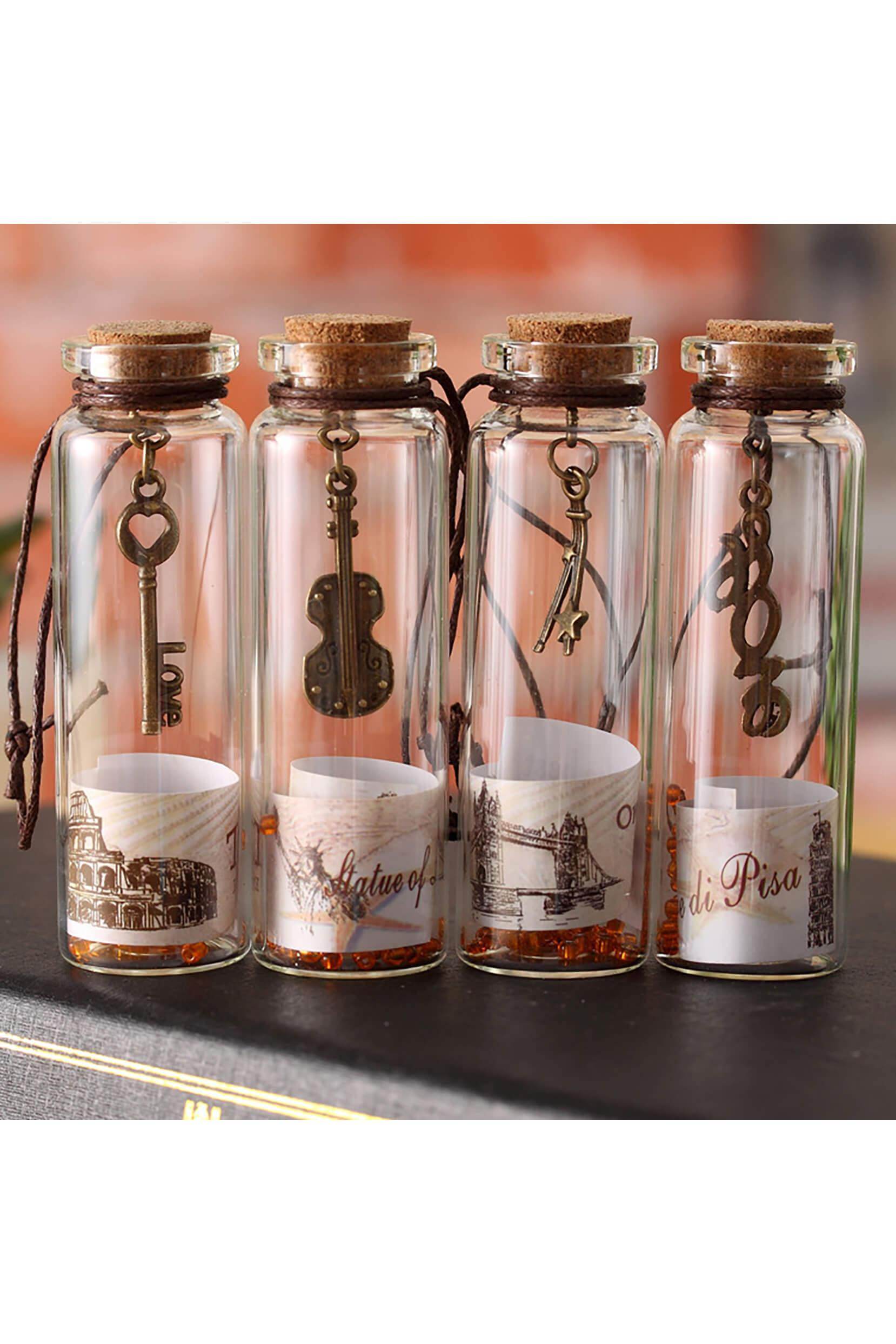 Letters Message in a Wishing Bottle Favors CGF0236 (Set of 12 pcs) - COCOMELODY