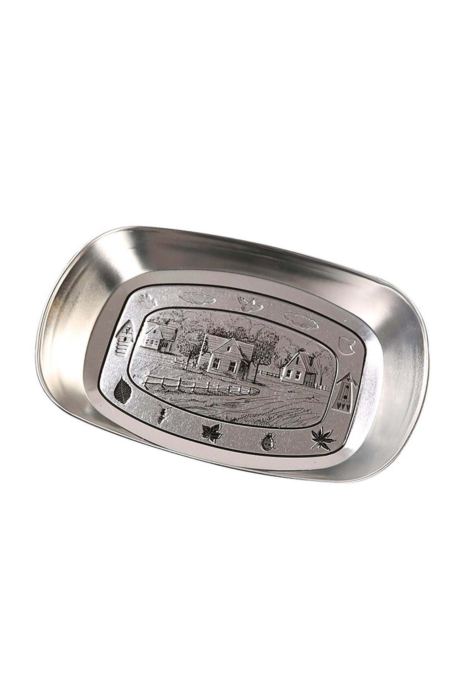 Rustic Dcorative Trays 10in by 6in CGF0237 (Set of 5 pcs) - COCOMELODY