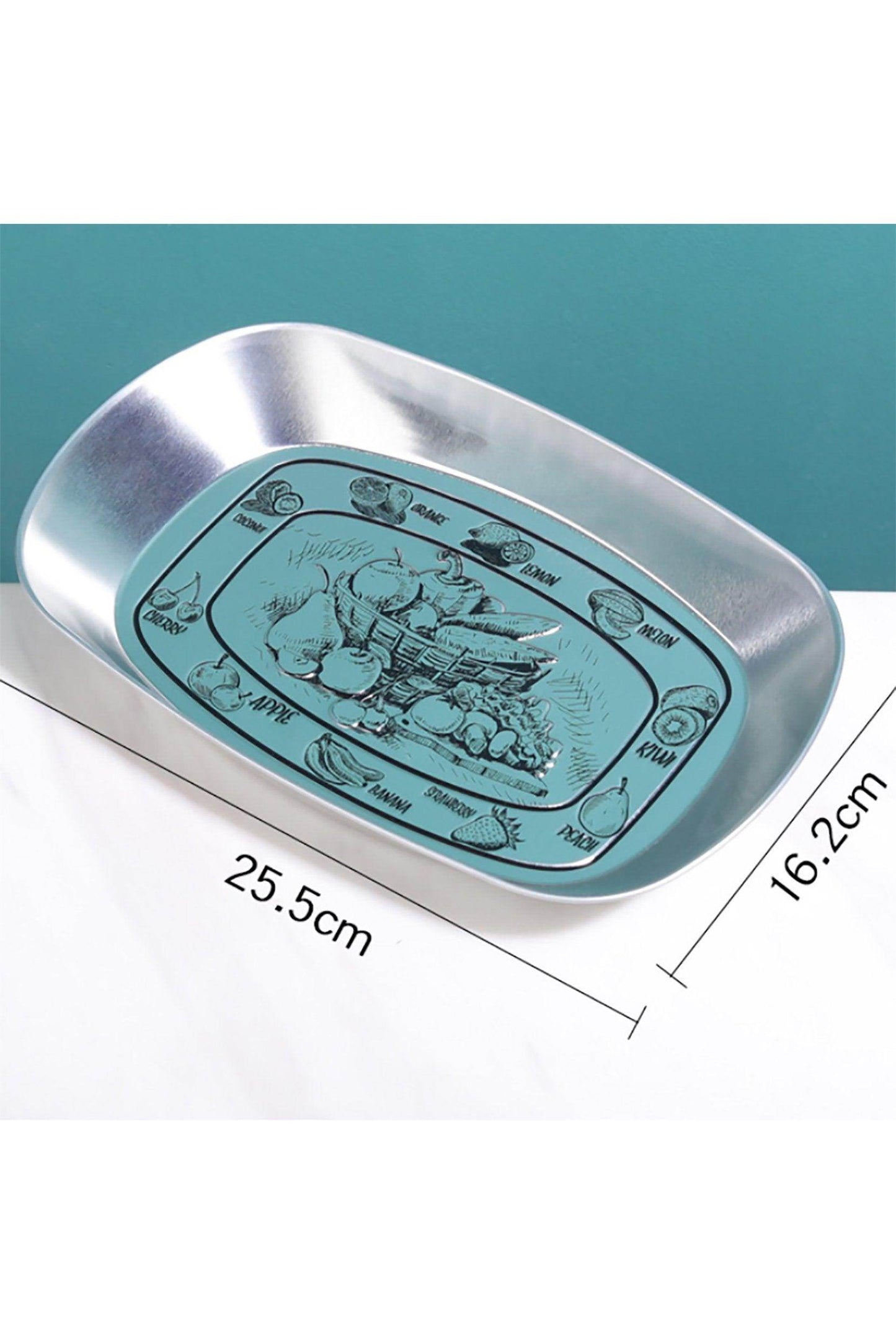 Rustic Dcorative Trays 10in by 6in CGF0237 (Set of 5 pcs) - COCOMELODY