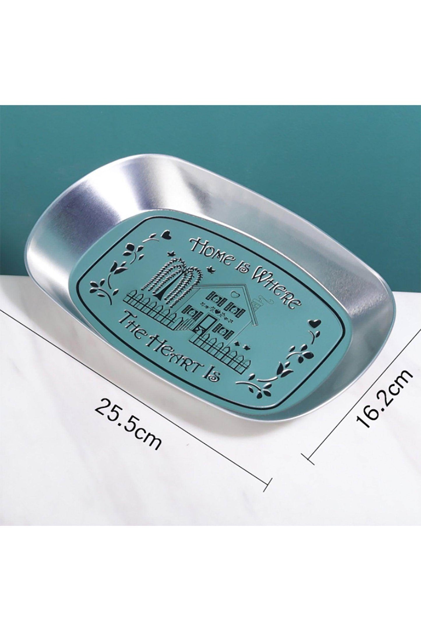 Rustic Dcorative Trays 10in by 6in CGF0237 (Set of 5 pcs) - COCOMELODY