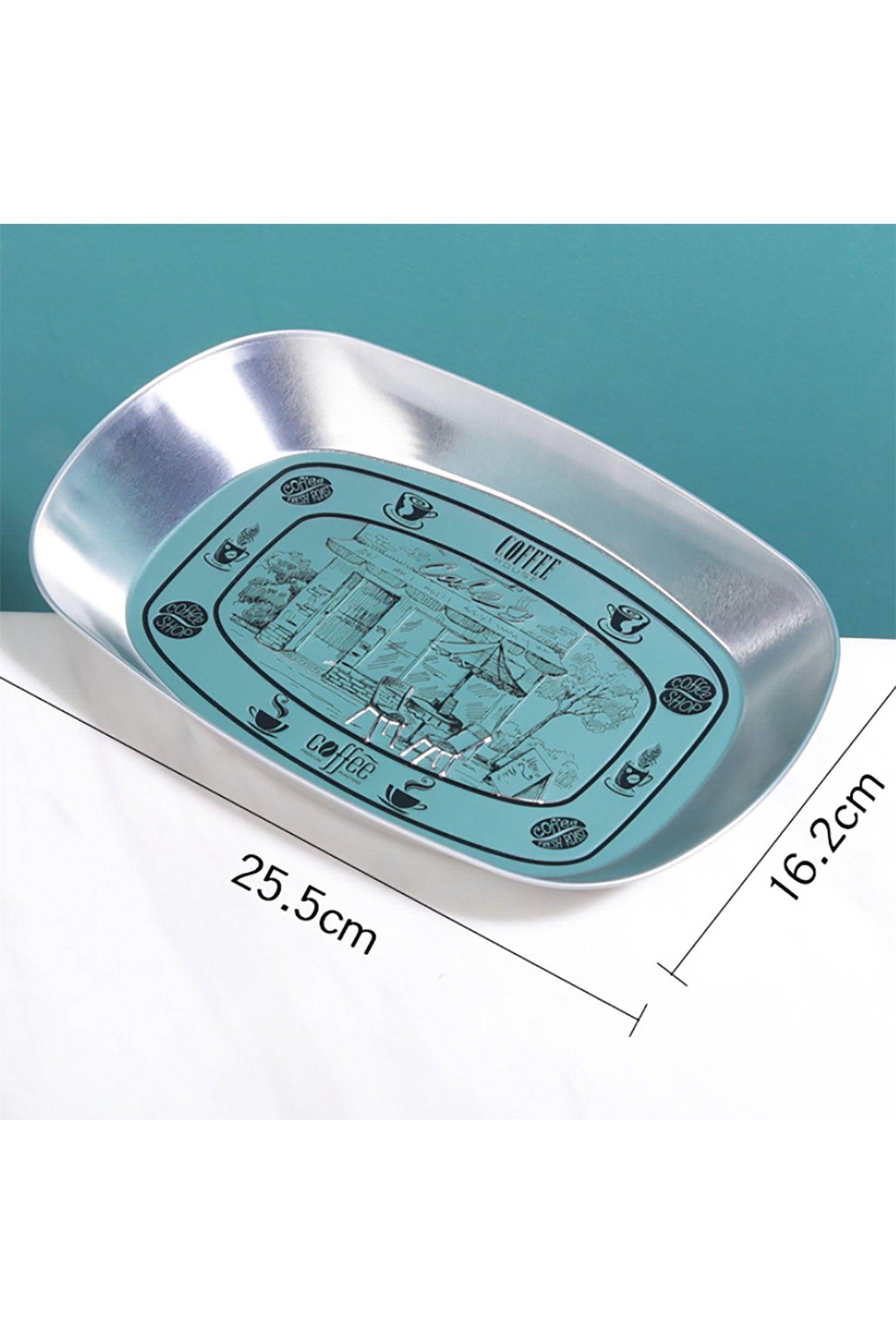 Rustic Dcorative Trays 10in by 6in CGF0237 (Set of 5 pcs) - COCOMELODY