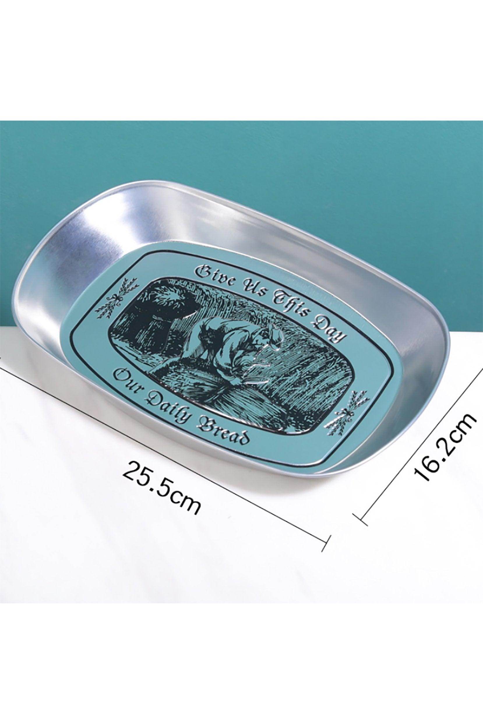 Rustic Dcorative Trays 10in by 6in CGF0237 (Set of 5 pcs) - COCOMELODY