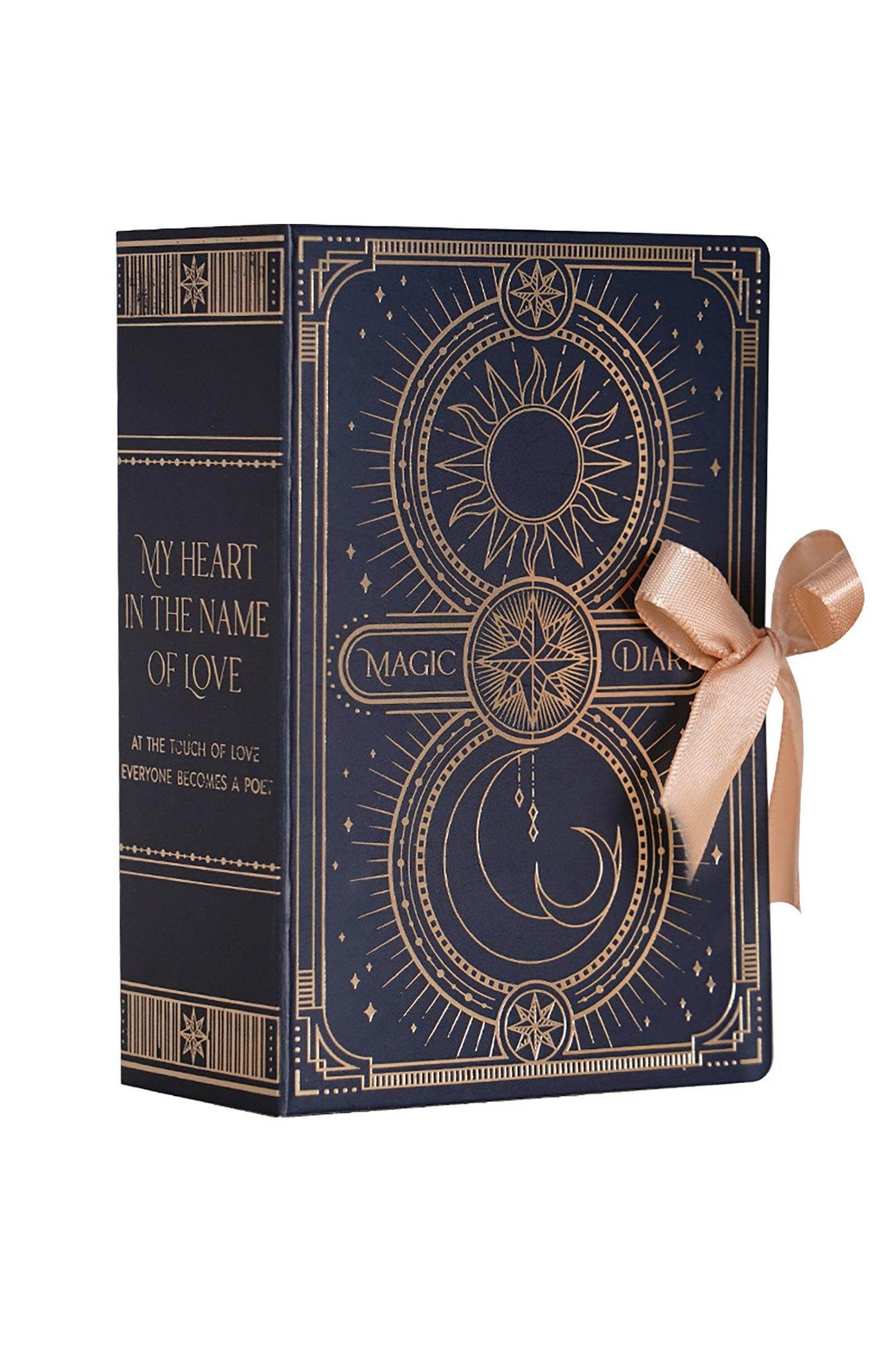 Love Diary Book Design Party Treat Boxes CGF0255 (Set of 12 pcs) - COCOMELODY