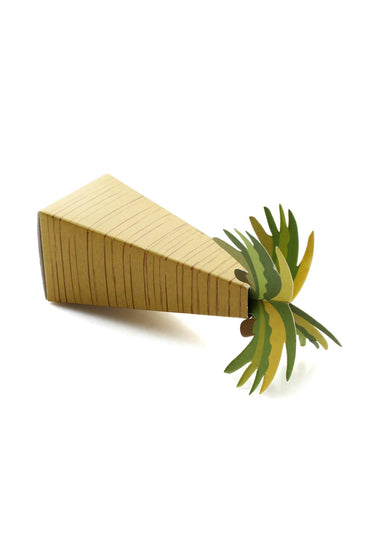 Palm Tree Favor Boxes CGF0263 (Set of 12 pcs) - COCOMELODY