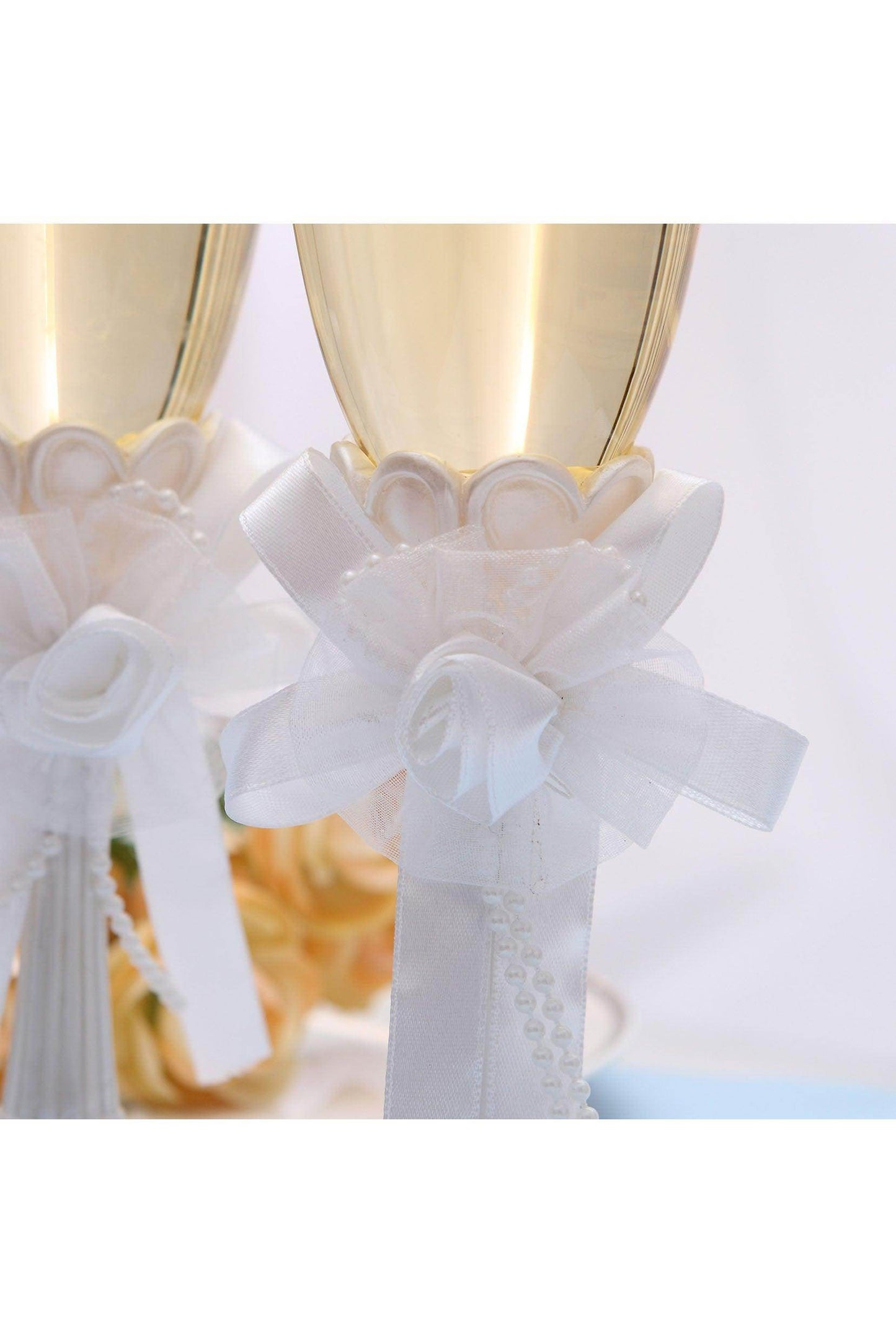 Elegance Wedding Champagne Glasses Set CGF0288 (Set of 1 pcs) - COCOMELODY