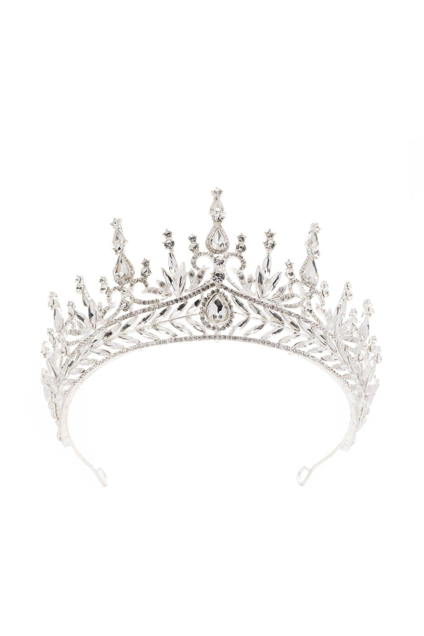 Alloy Tiaras with Crystals Rhinestone CH0371 - COCOMELODY