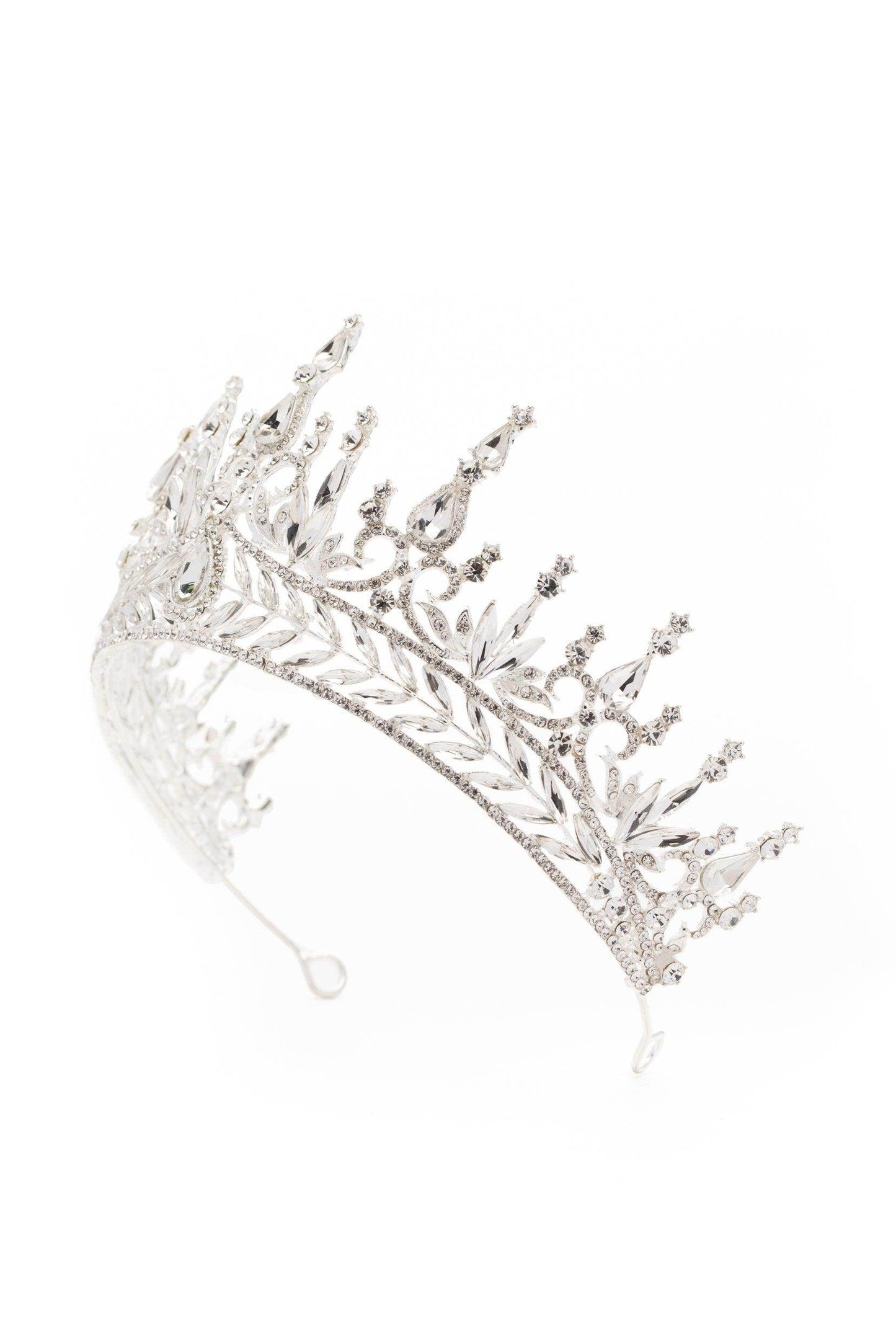 Alloy Tiaras with Crystals Rhinestone CH0371 - COCOMELODY