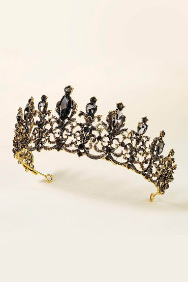 Alloy Tiaras with Rhinestone CH0390 - COCOMELODY