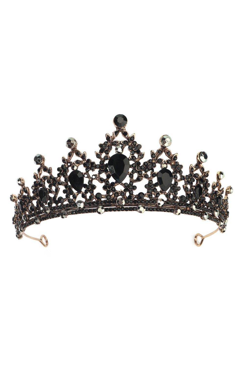 Alloy Tiaras with Rhinestone CH0391 - COCOMELODY