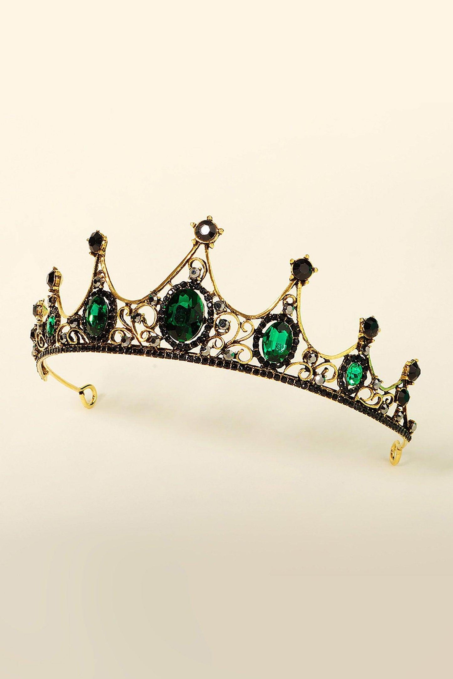 Alloy Tiaras with Rhinestone CH0393 - COCOMELODY