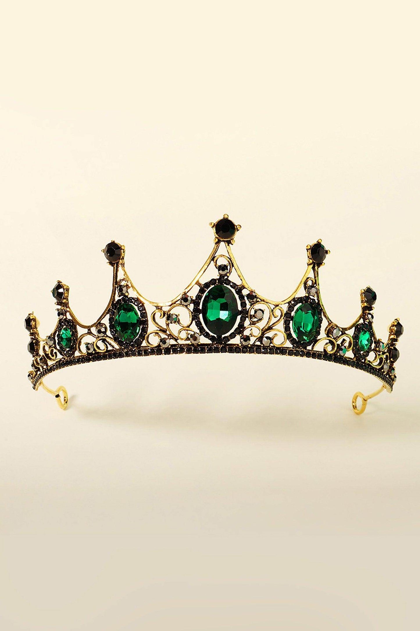 Alloy Tiaras with Rhinestone CH0393 - COCOMELODY