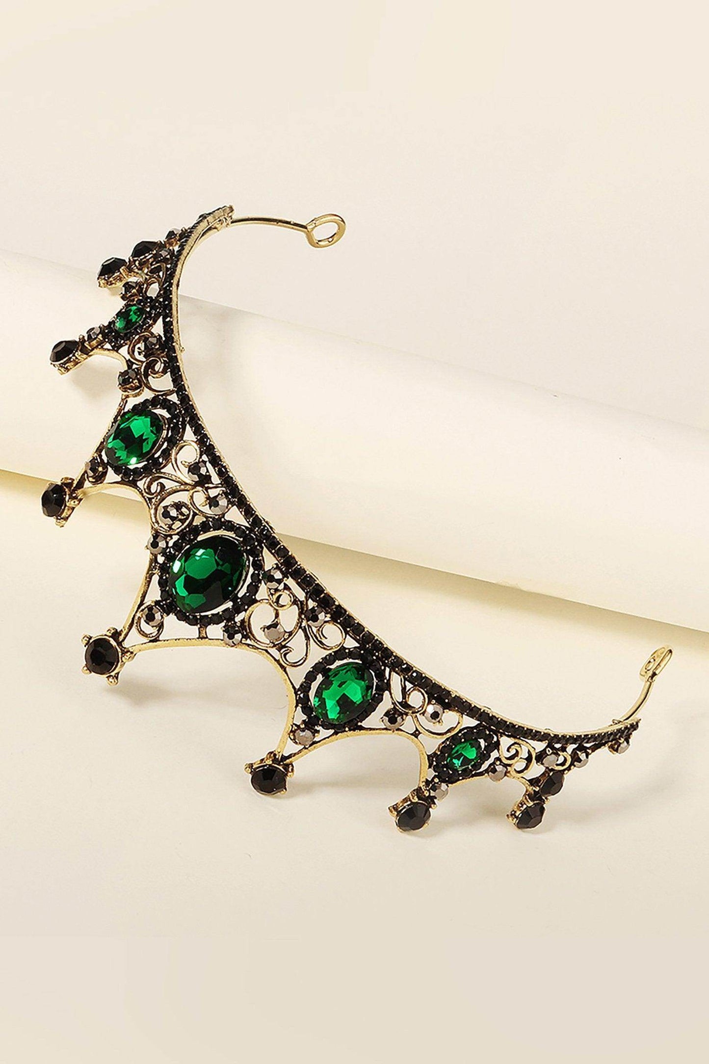 Alloy Tiaras with Rhinestone CH0393 - COCOMELODY