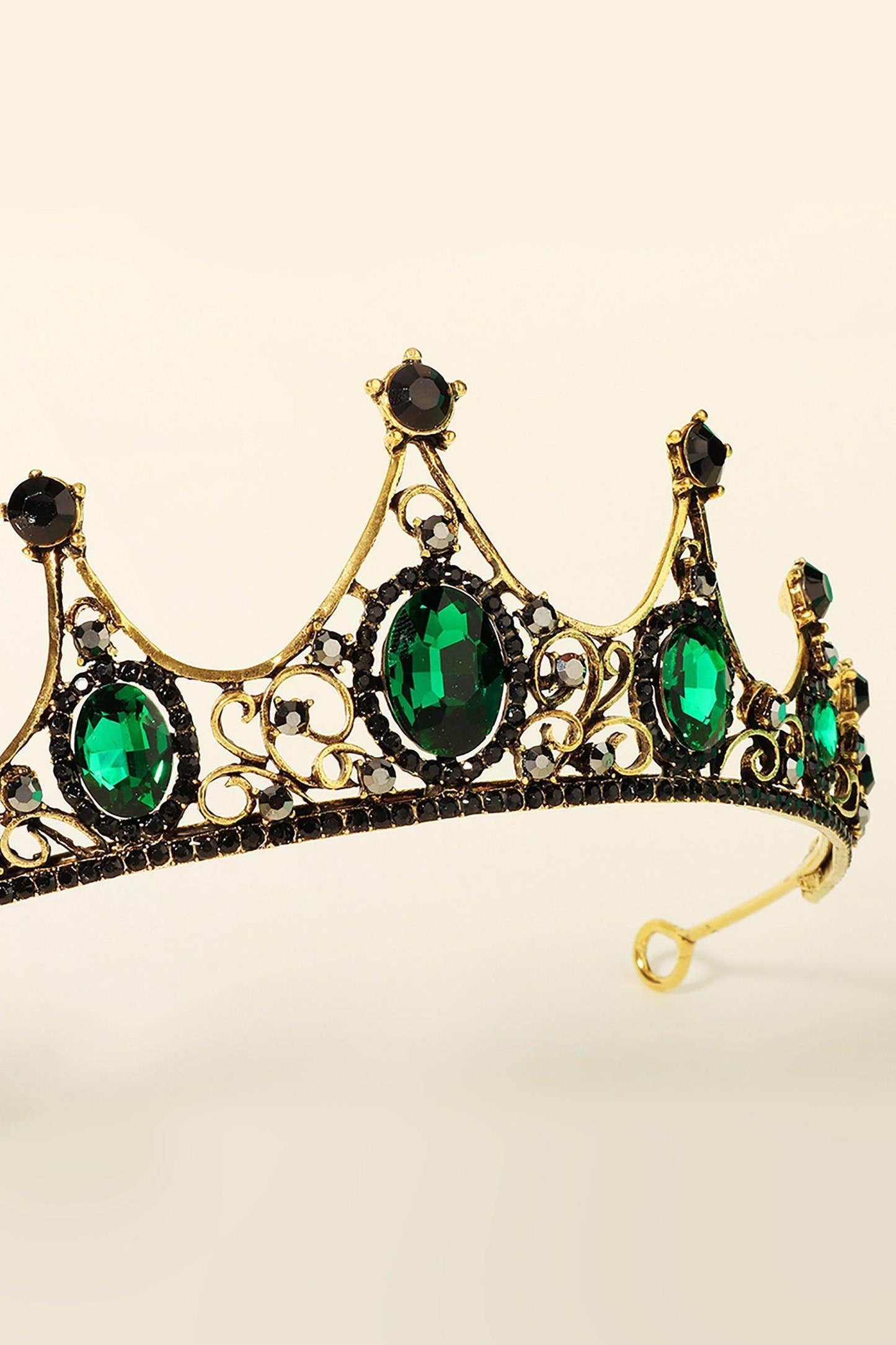 Alloy Tiaras with Rhinestone CH0393 - COCOMELODY