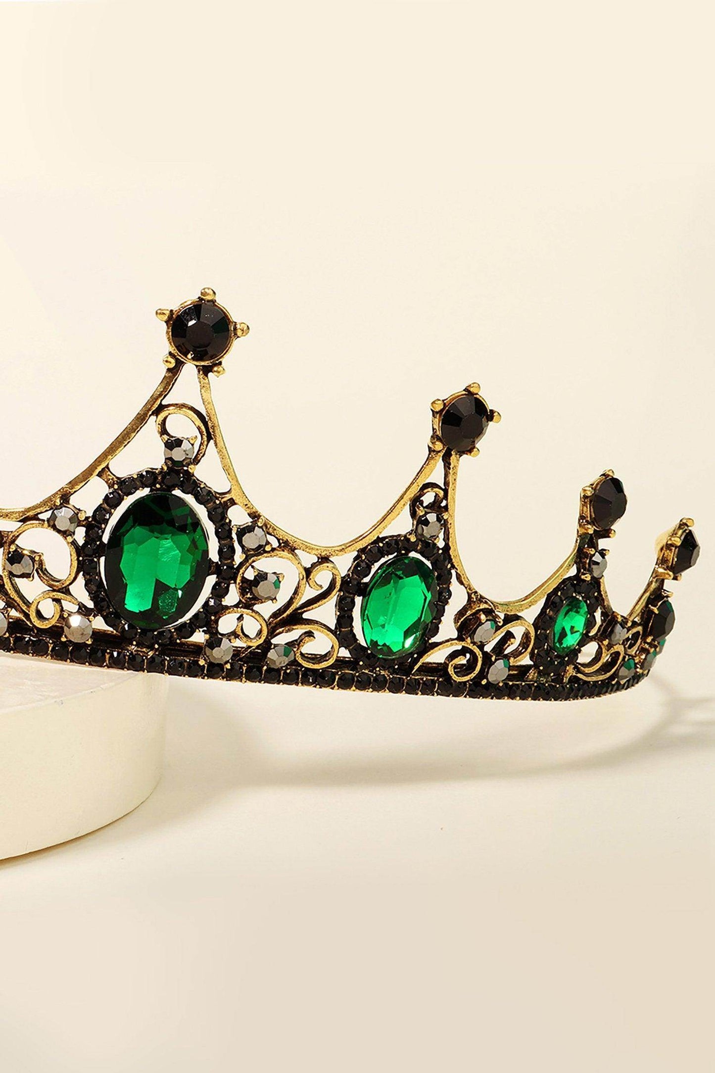 Alloy Tiaras with Rhinestone CH0393 - COCOMELODY