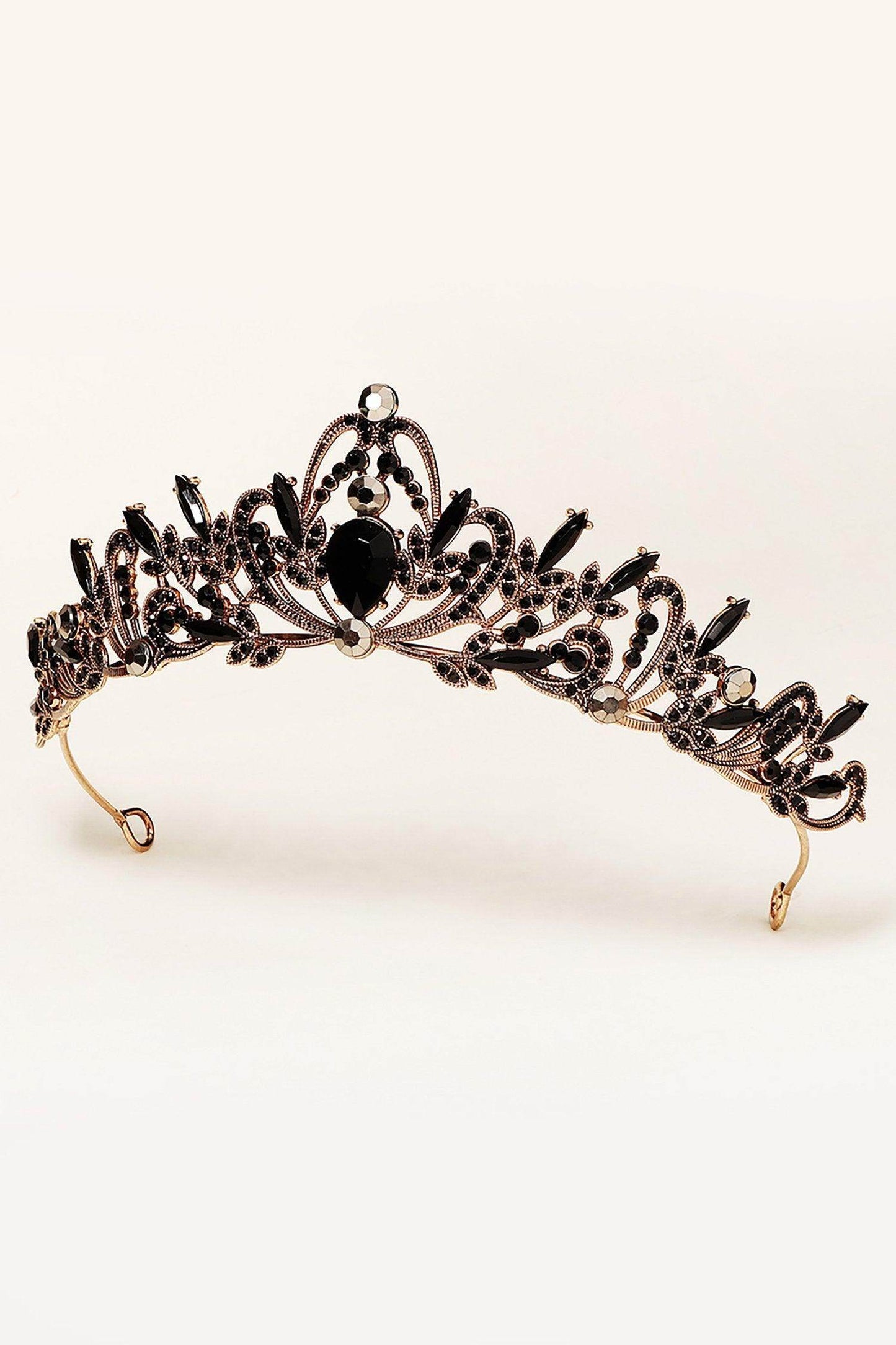 Alloy Tiaras with Rhinestone CH0394 - COCOMELODY