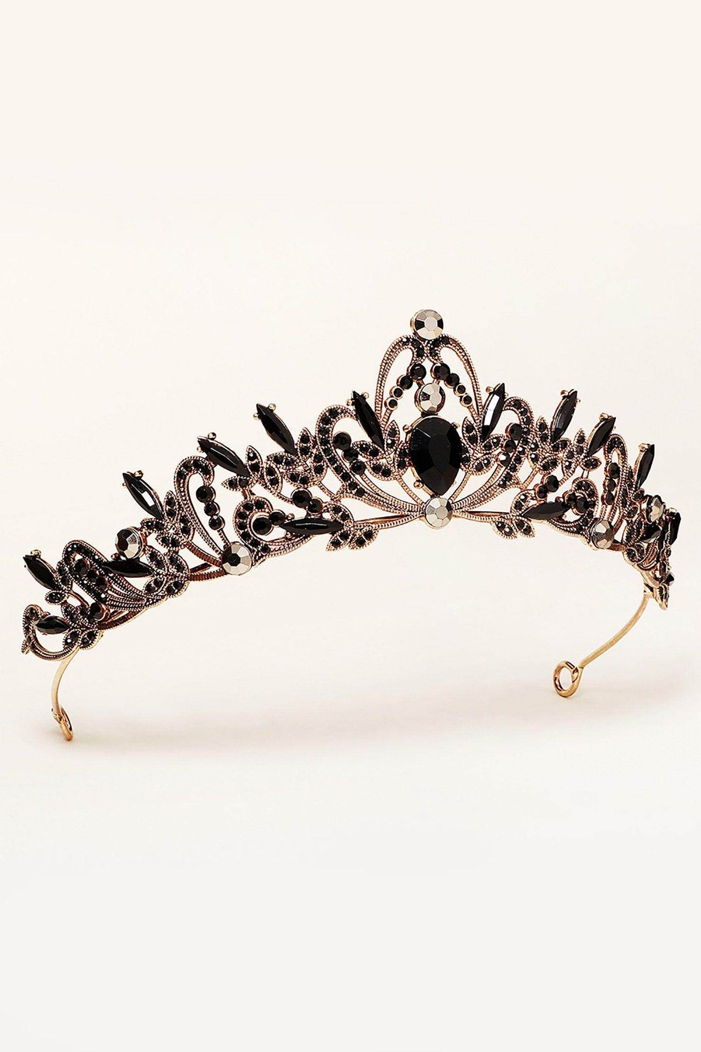 Alloy Tiaras with Rhinestone CH0394 - COCOMELODY