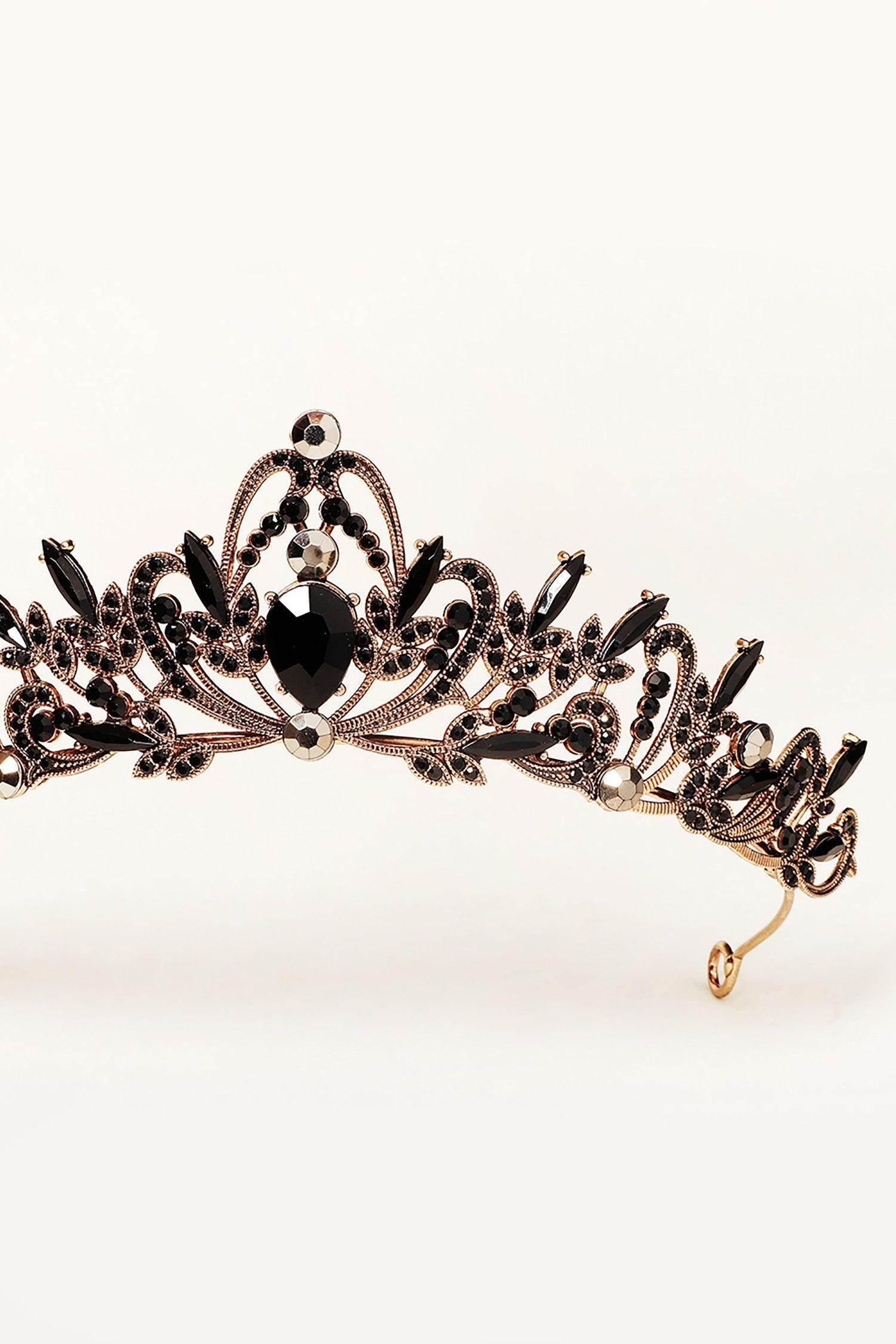 Alloy Tiaras with Rhinestone CH0394 - COCOMELODY
