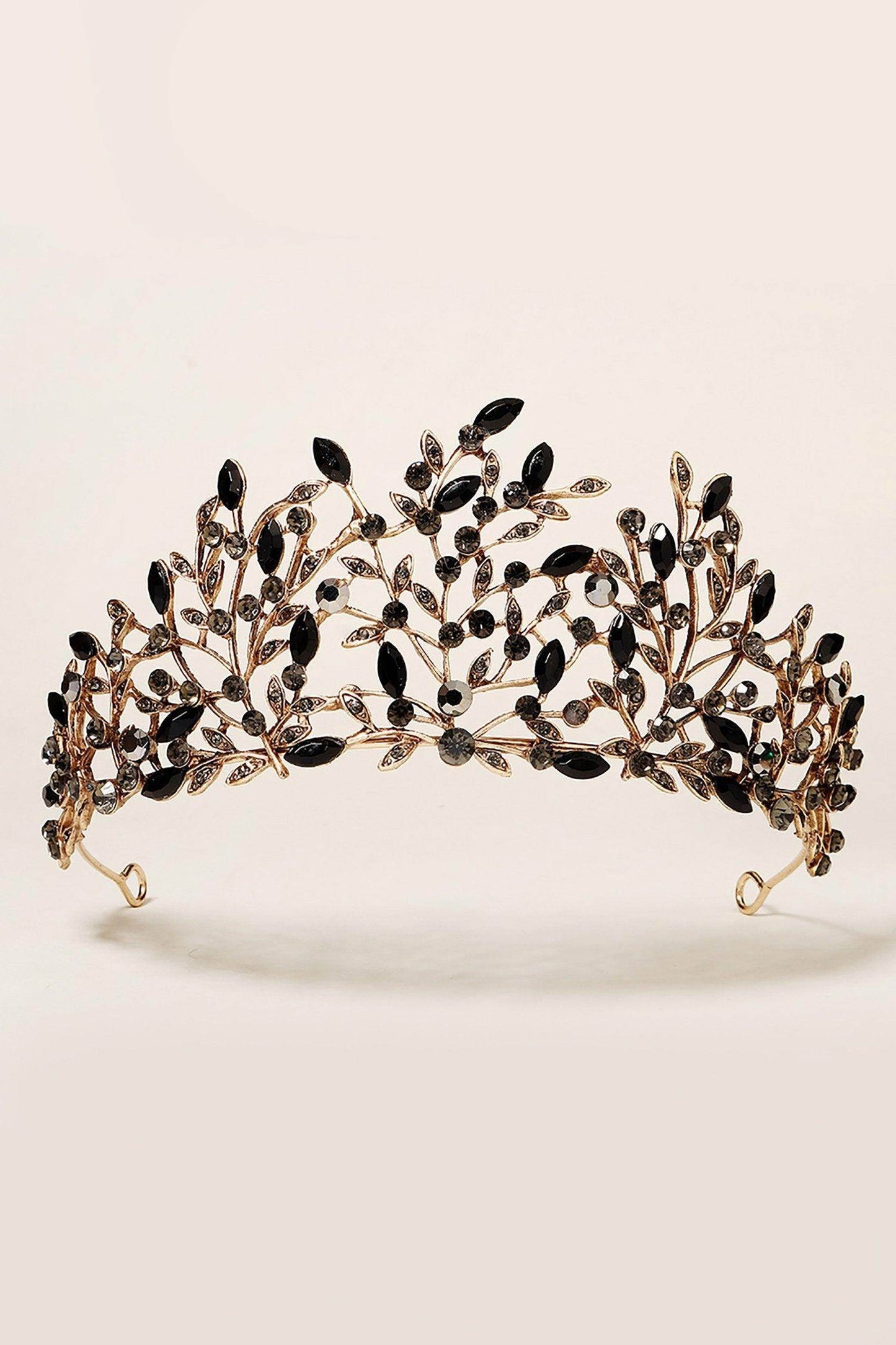 Alloy Tiaras with Rhinestone CH0395 - COCOMELODY