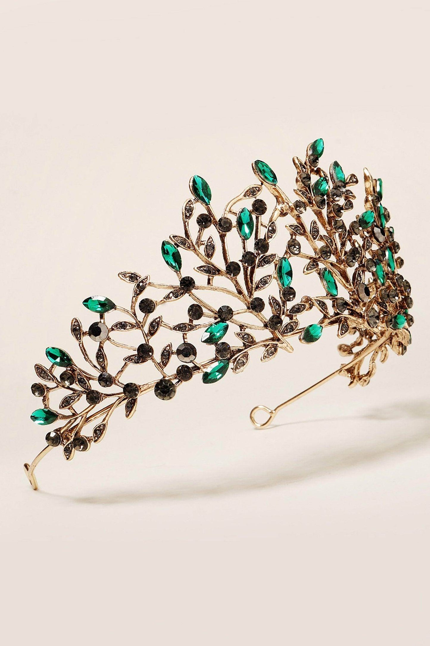 Alloy Tiaras with Rhinestone CH0395 - COCOMELODY