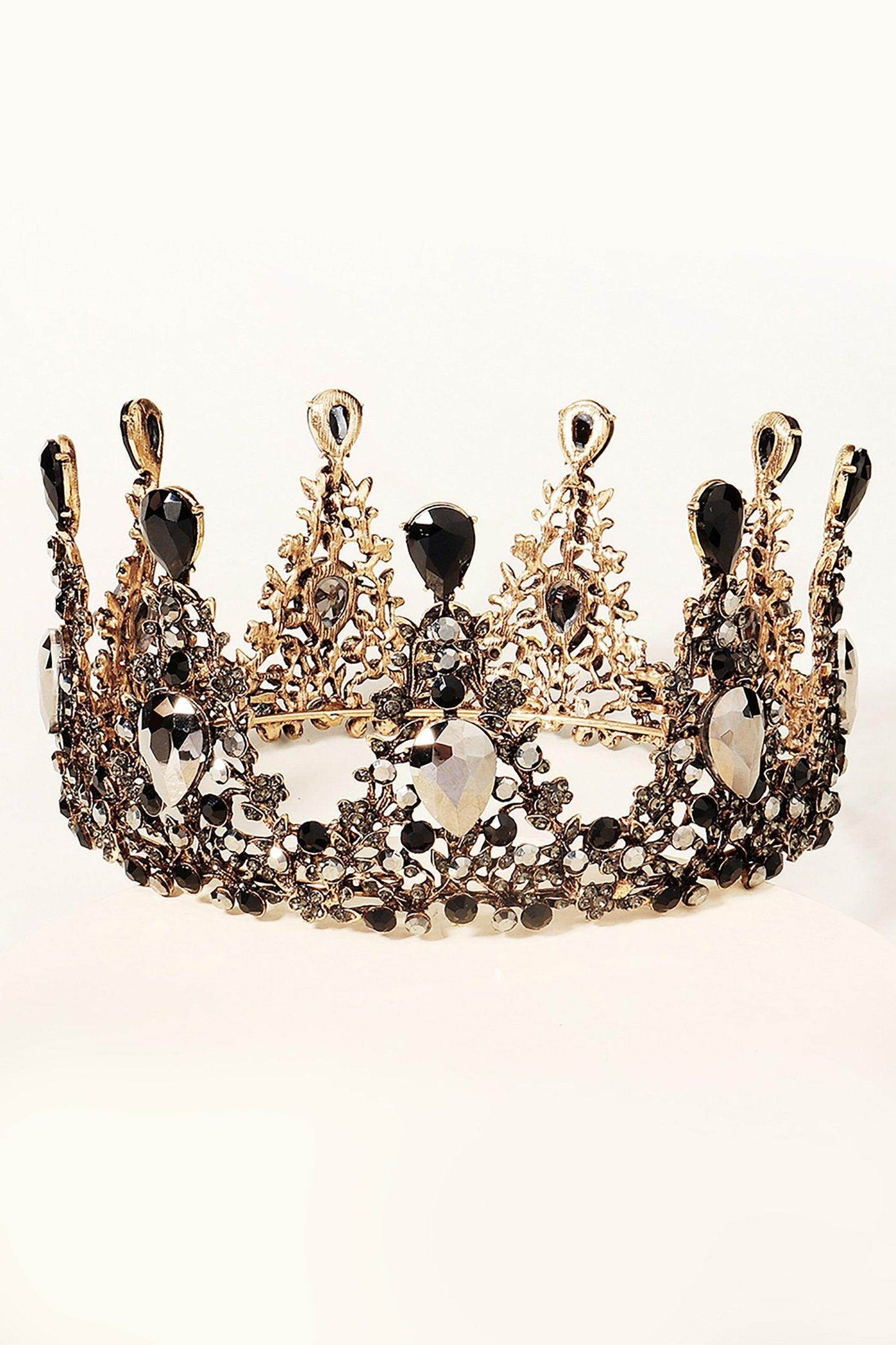 Alloy Tiaras with Rhinestone CH0398 - COCOMELODY