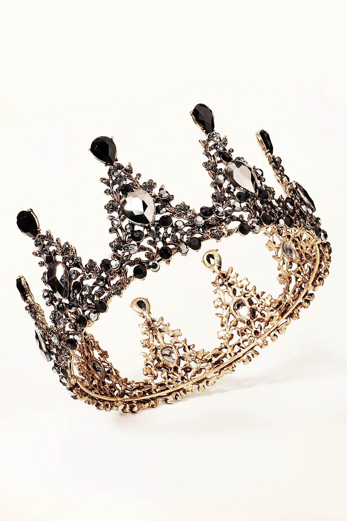 Alloy Tiaras with Rhinestone CH0398 - COCOMELODY