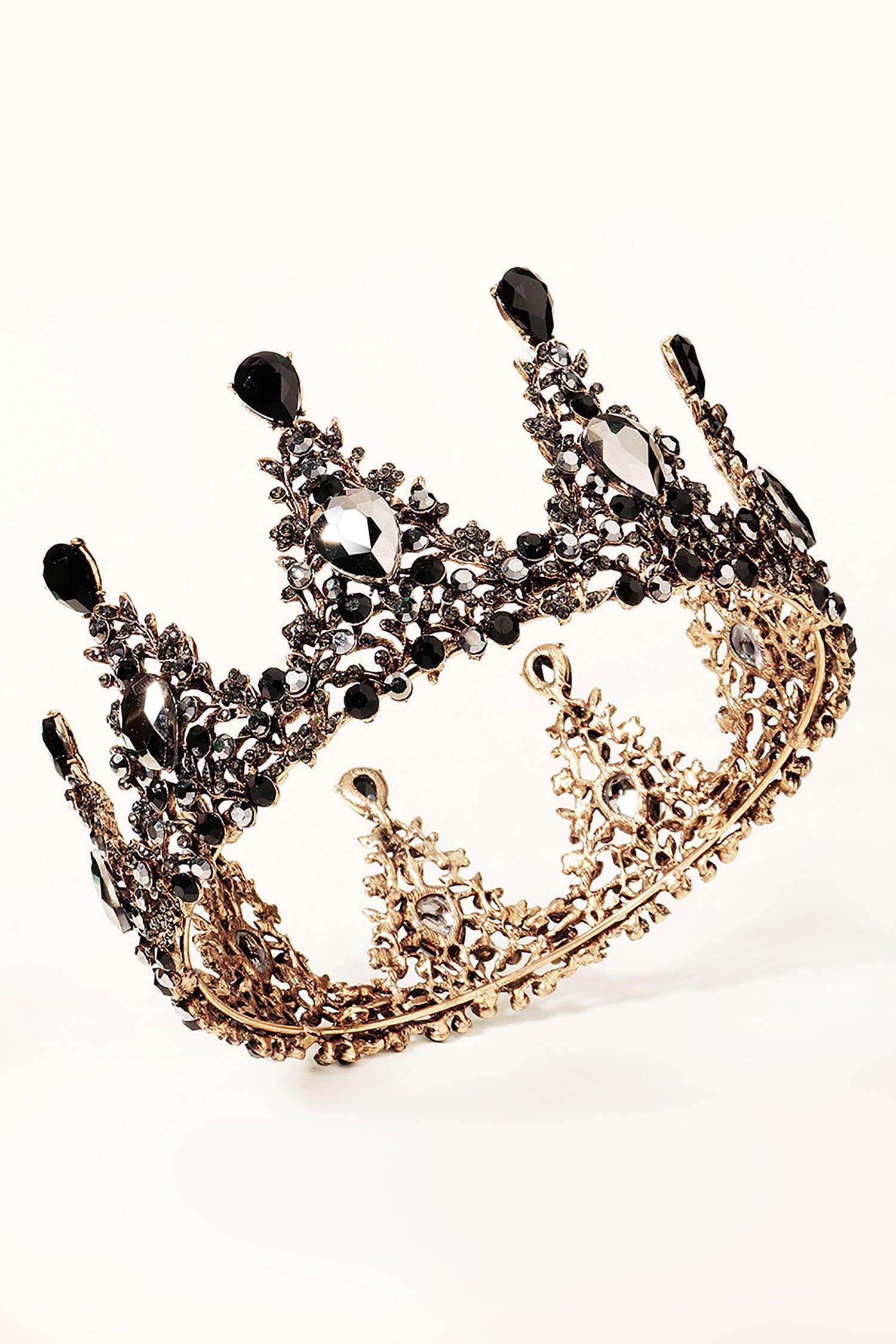Alloy Tiaras with Rhinestone CH0398 - COCOMELODY