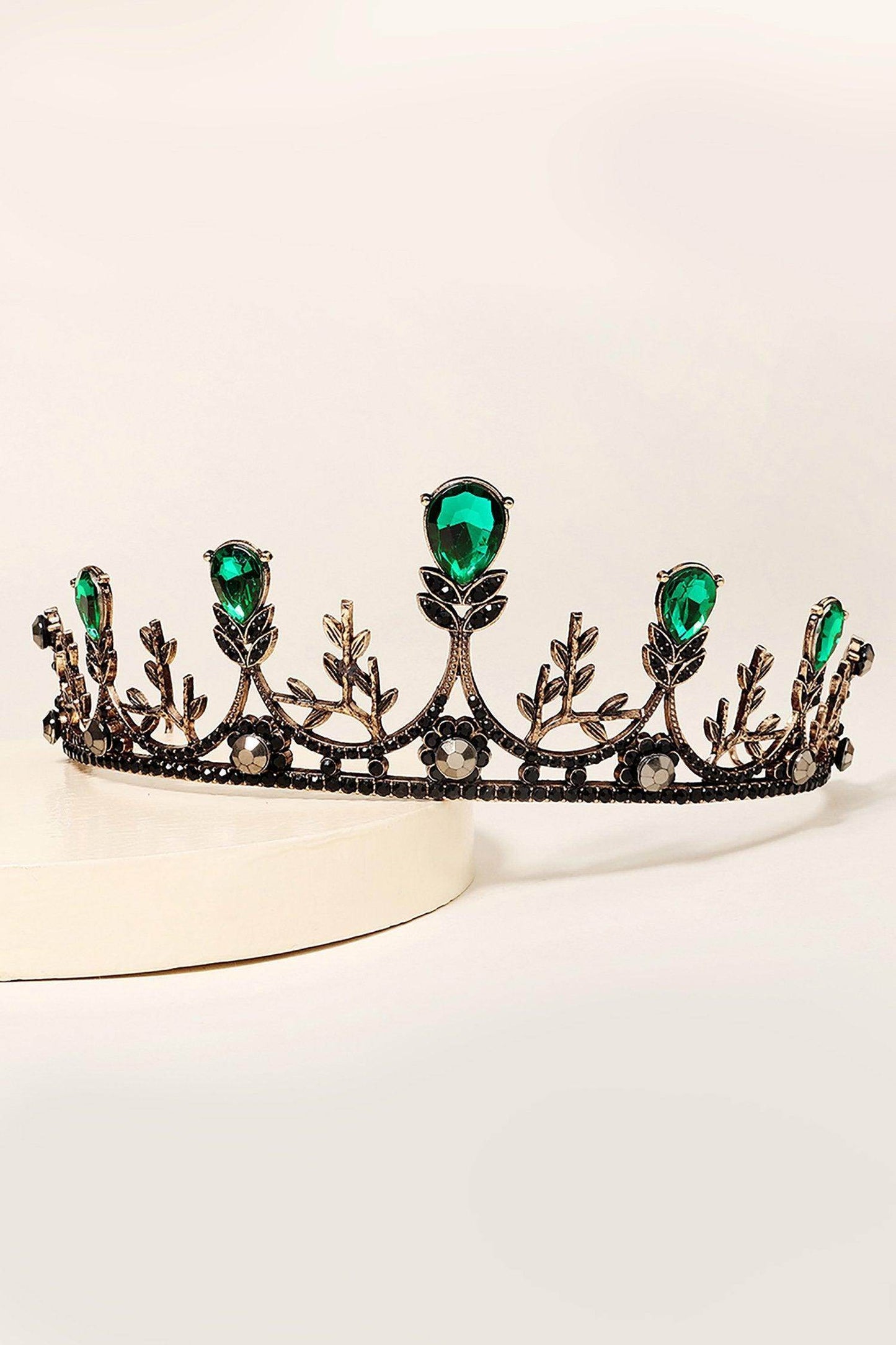 Alloy Tiaras with Rhinestone CH0399 - COCOMELODY