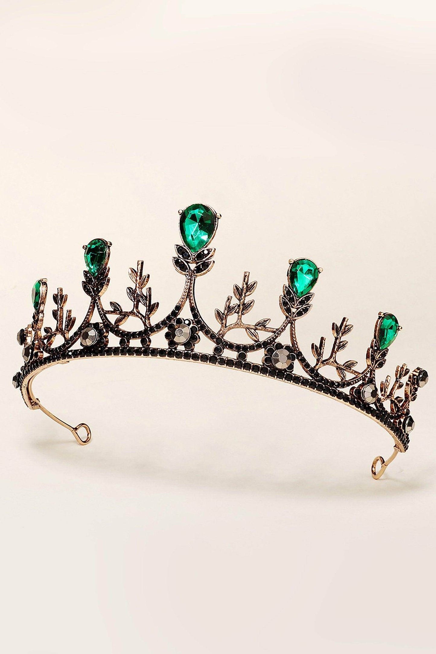 Alloy Tiaras with Rhinestone CH0399 - COCOMELODY