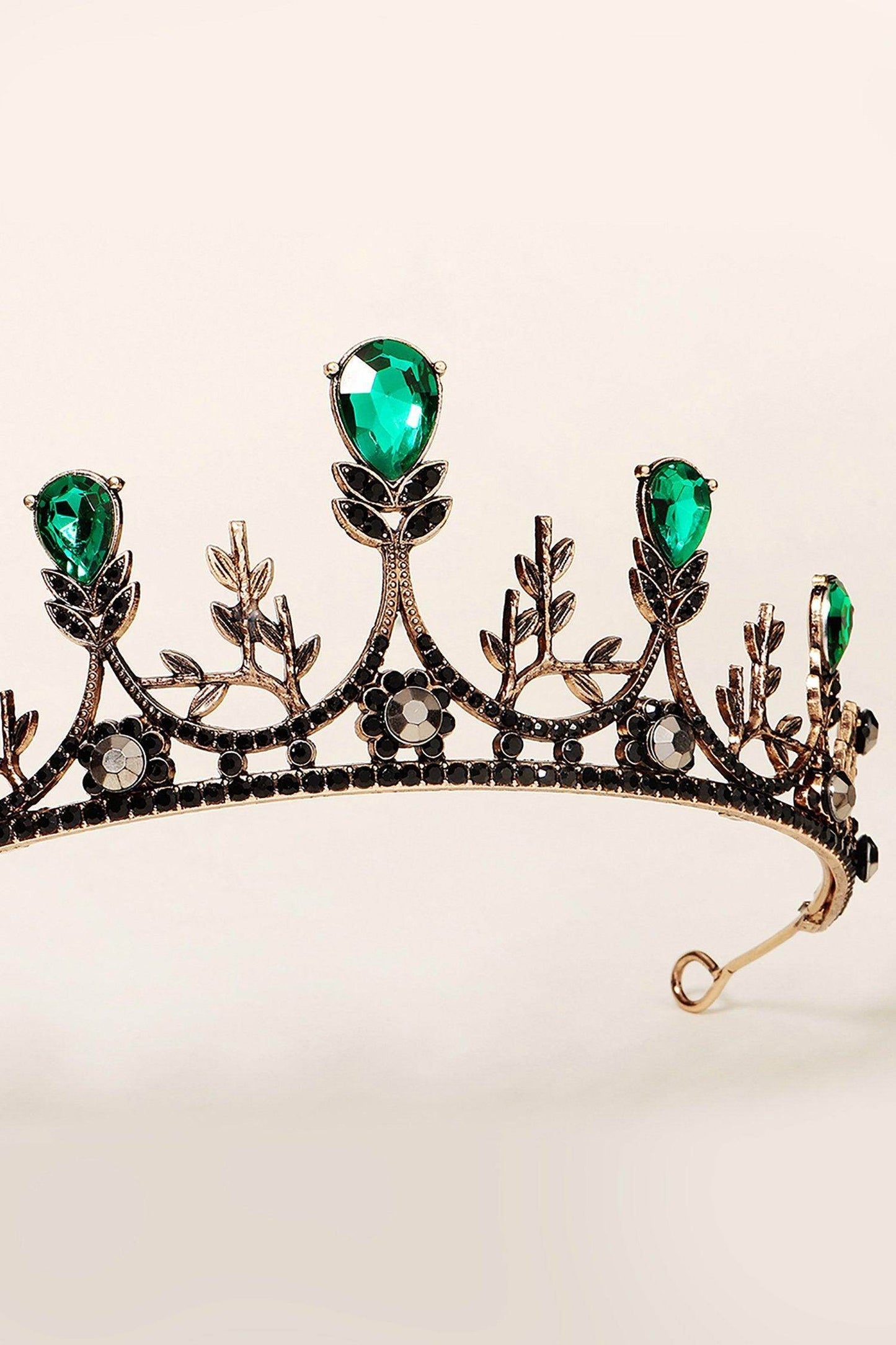 Alloy Tiaras with Rhinestone CH0399 - COCOMELODY