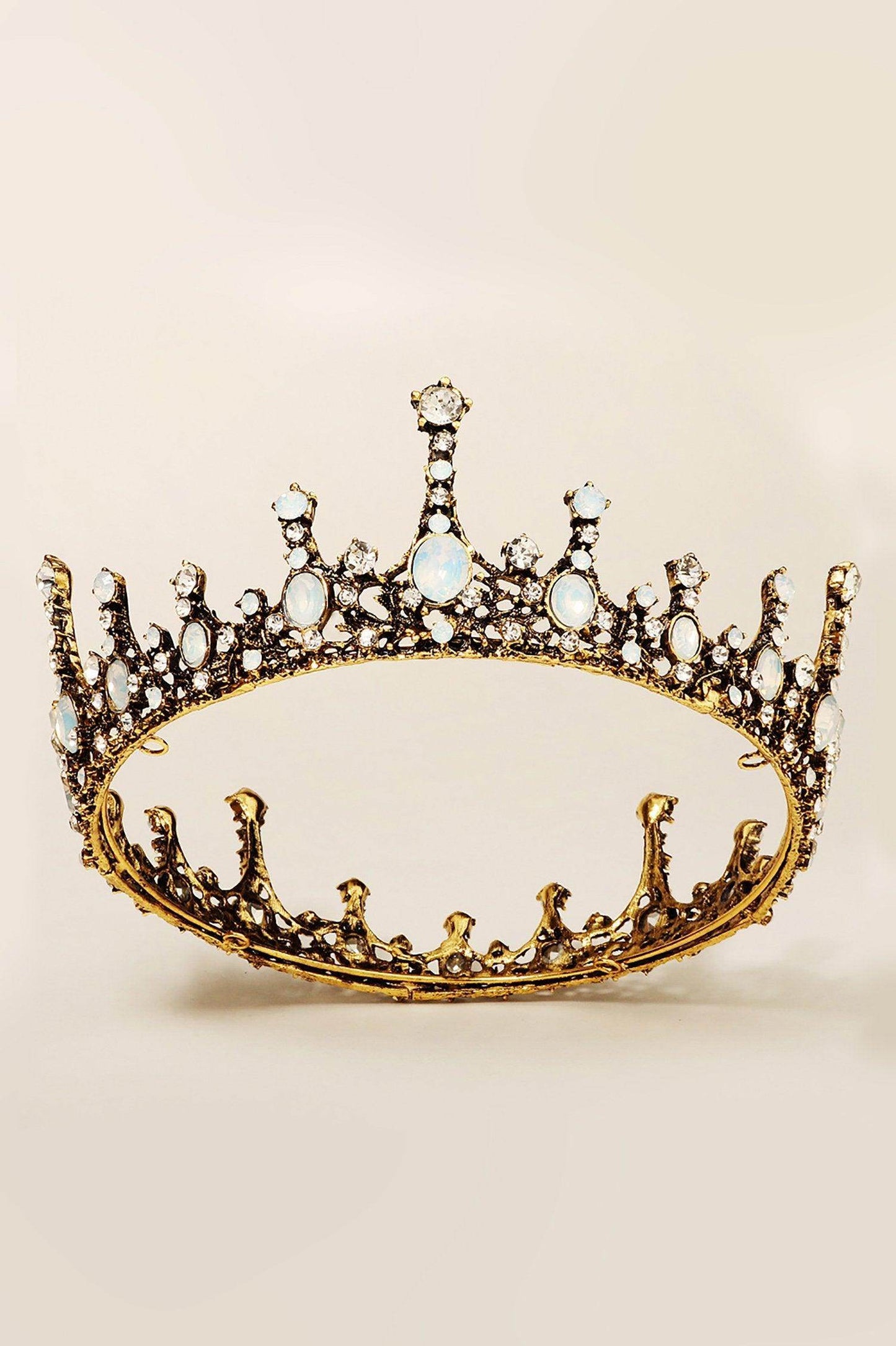 Alloy Tiaras with Rhinestone CH0400 - COCOMELODY