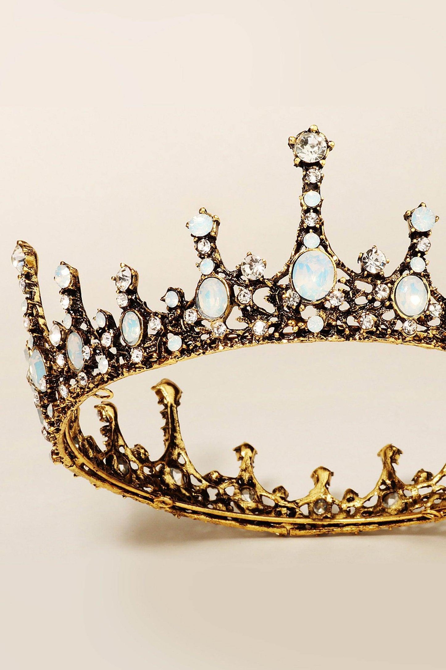 Alloy Tiaras with Rhinestone CH0400 - COCOMELODY