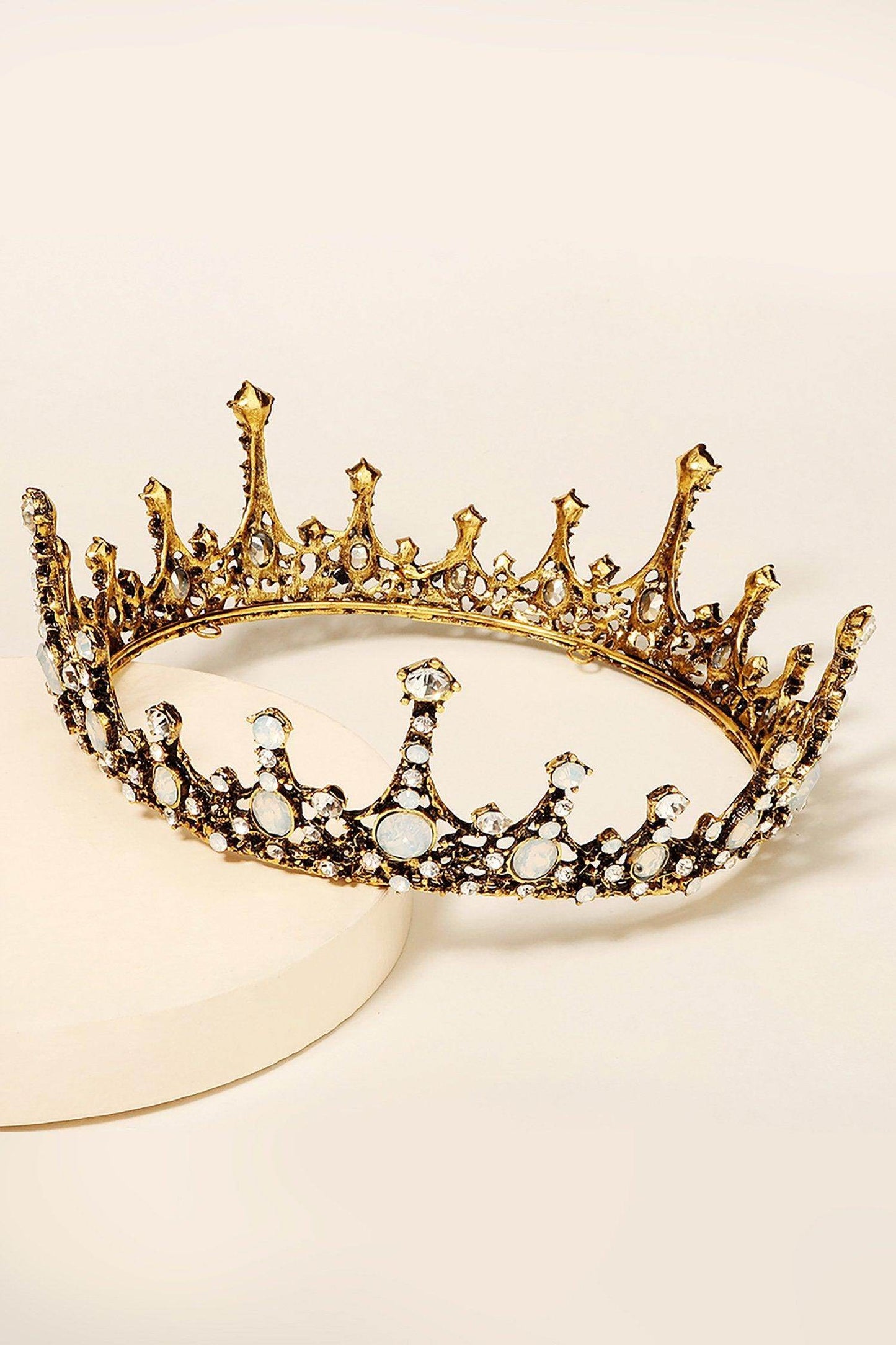 Alloy Tiaras with Rhinestone CH0400 - COCOMELODY
