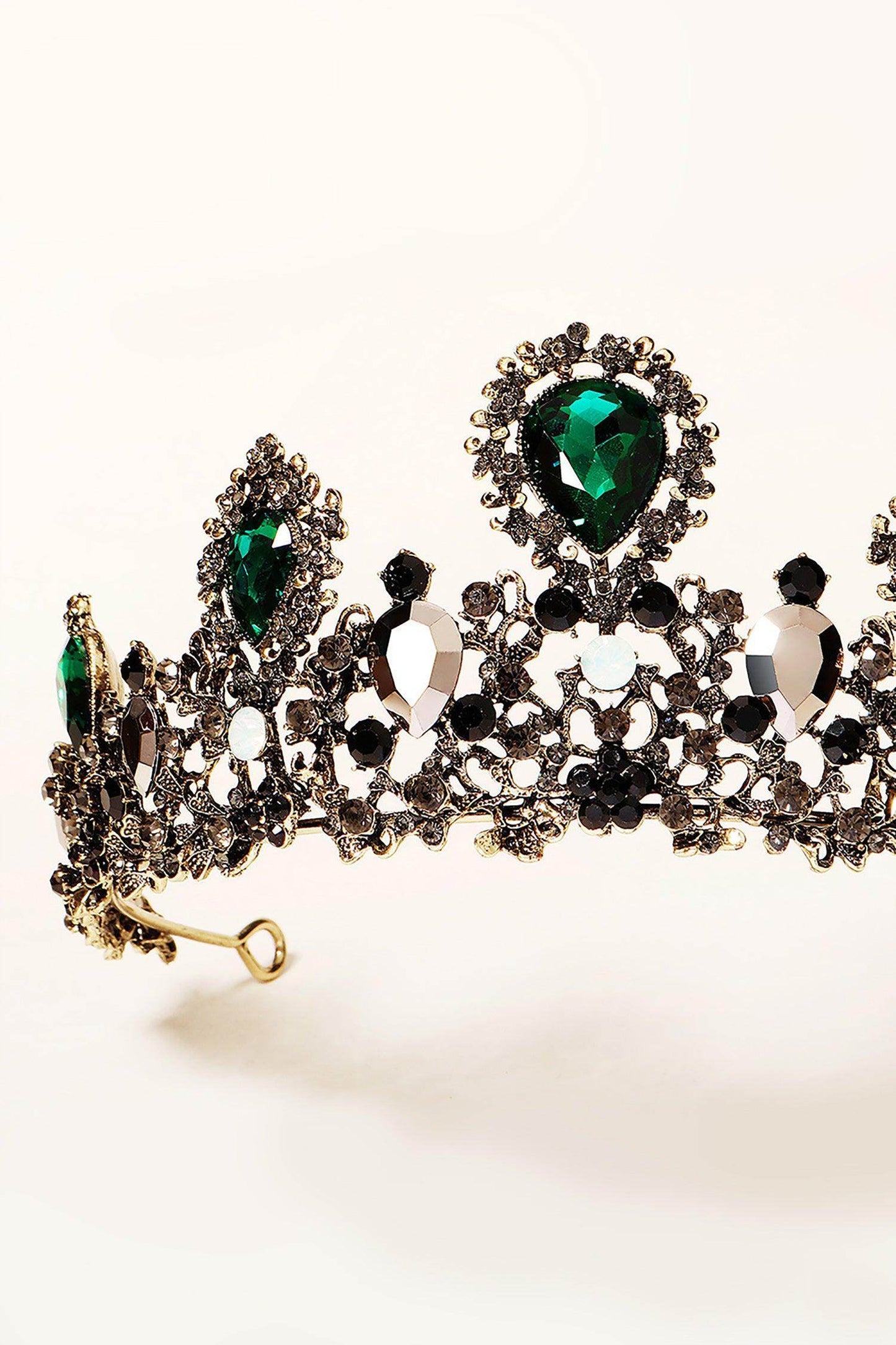 Alloy Tiaras with Rhinestone CH0401 - COCOMELODY