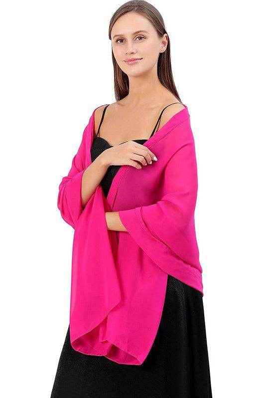 Chiffon Shawl with CJ0100 - COCOMELODY