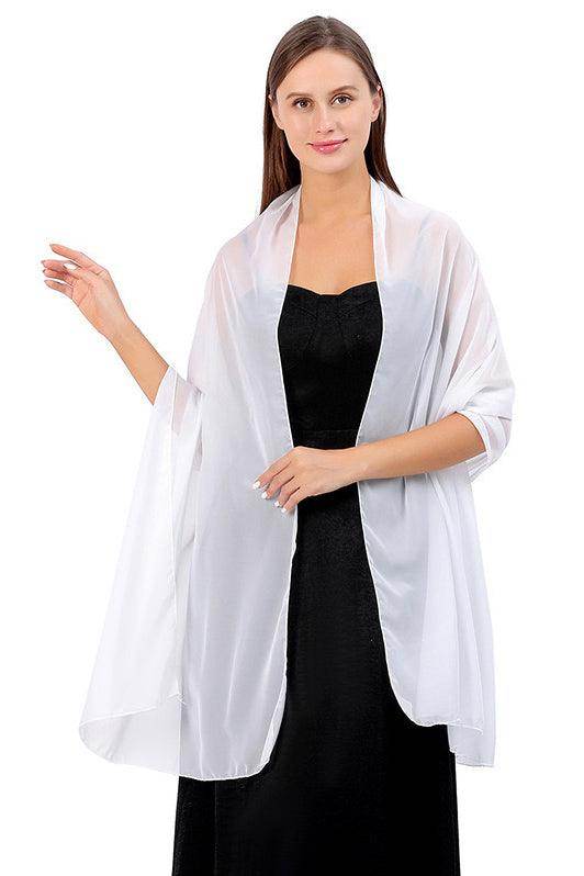 Chiffon Shawl with CJ0100 - COCOMELODY