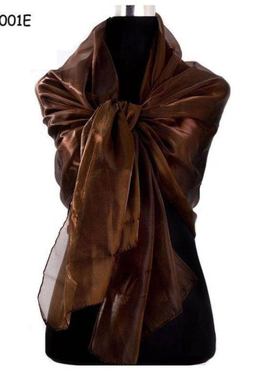 Polyester Tulle Shawl with CJ0105 - COCOMELODY