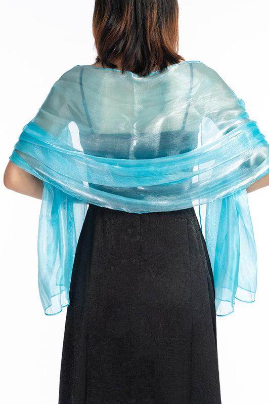 Polyester Tulle Shawl with CJ0105 - COCOMELODY