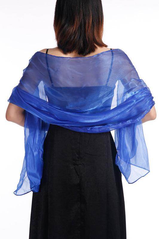 Polyester Tulle Shawl with CJ0105 - COCOMELODY