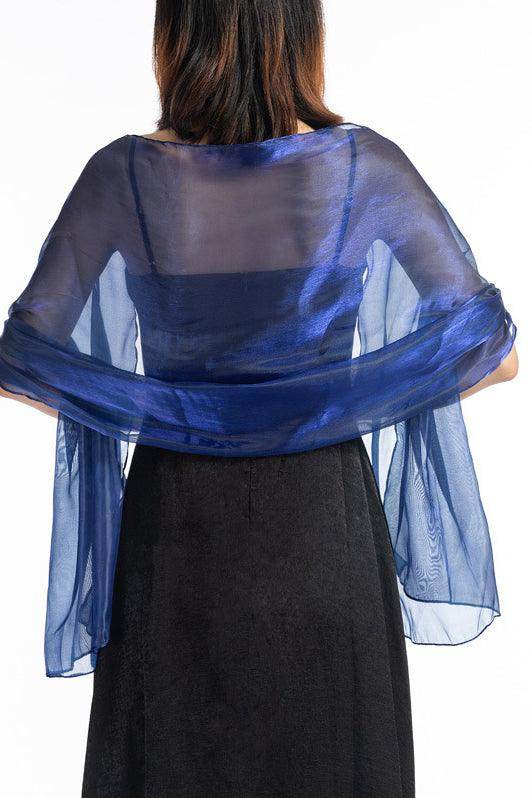 Polyester Tulle Shawl with CJ0105 - COCOMELODY