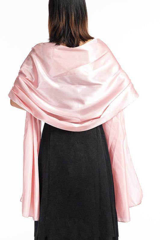 Elastic Satin Shawl with CJ0106 - COCOMELODY