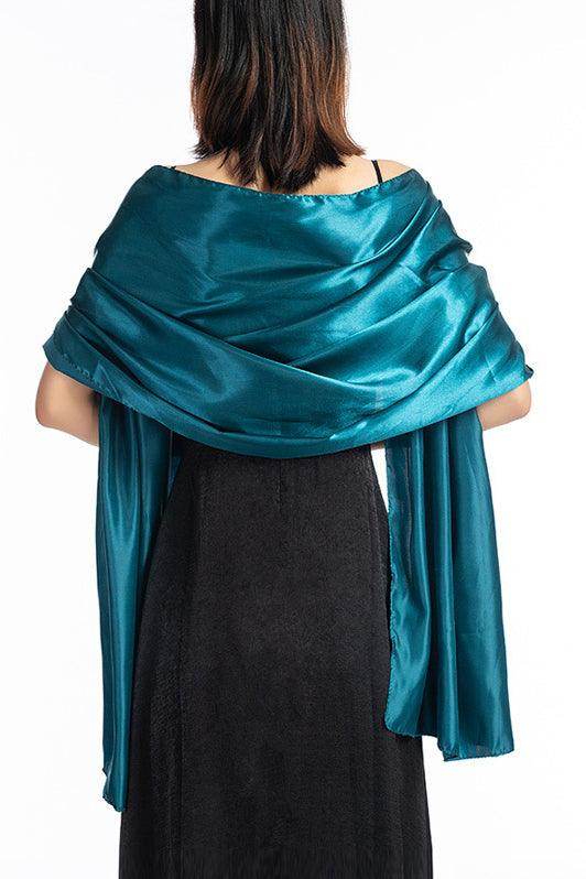 Elastic Satin Shawl with CJ0106 - COCOMELODY