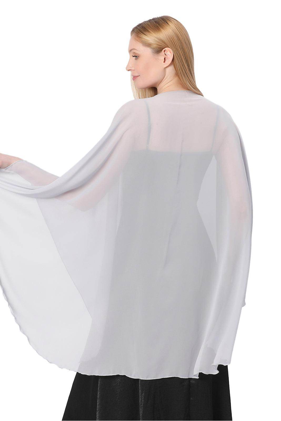 Chiffon Shawl with CJ0111 - COCOMELODY