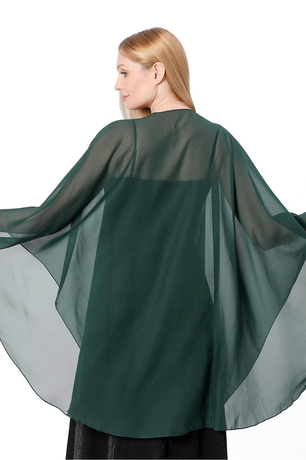 Chiffon Shawl with CJ0111 - COCOMELODY