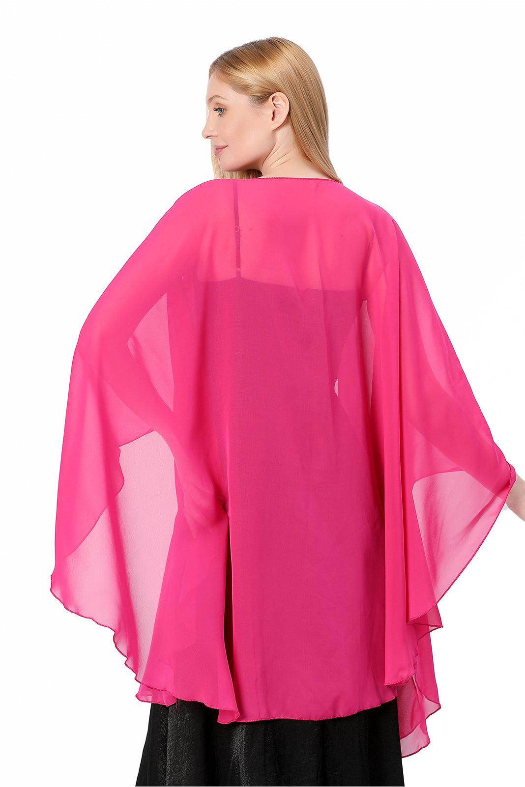 Chiffon Shawl with CJ0111 - COCOMELODY