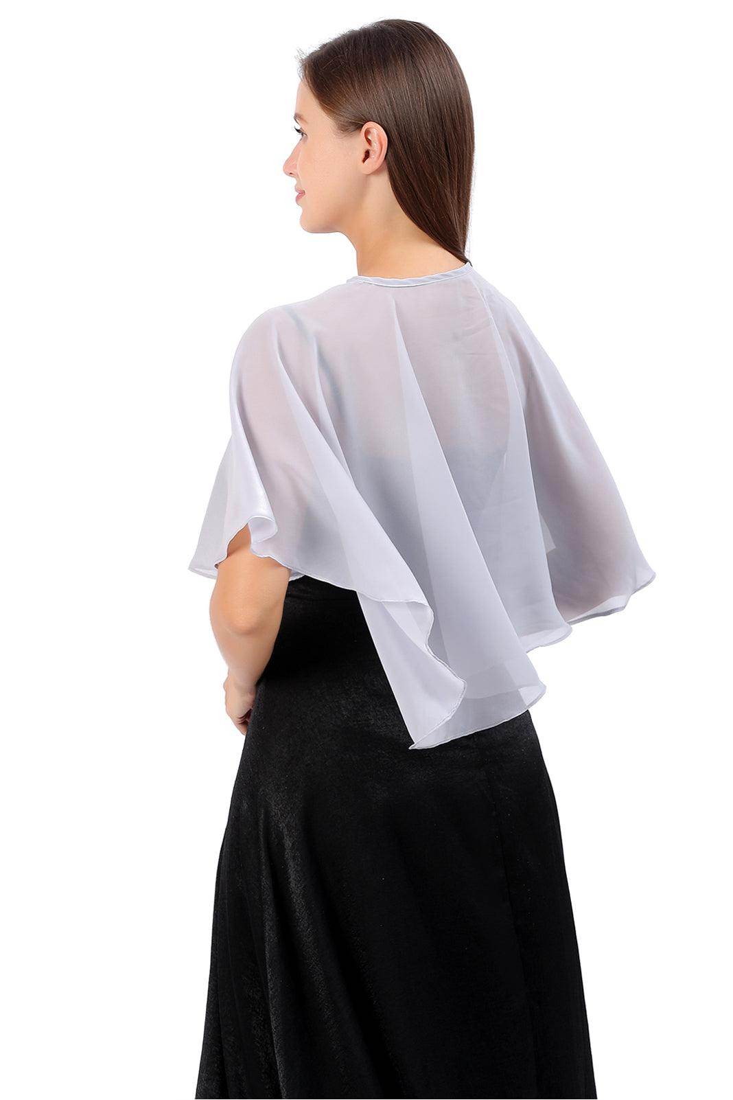 Chiffon Shawl with CJ0112 - COCOMELODY