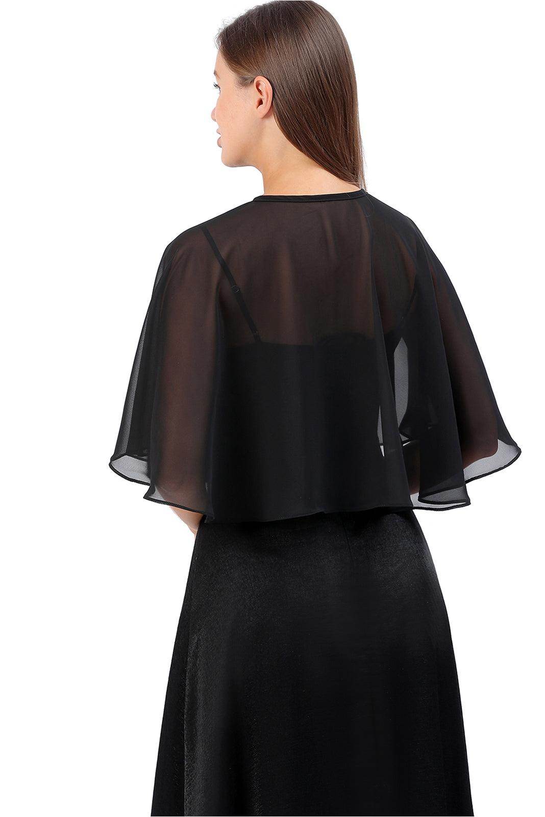 Chiffon Shawl with CJ0112 - COCOMELODY